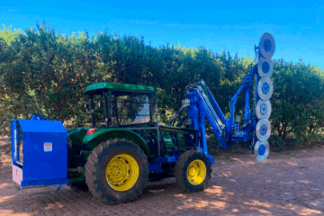 Podadora Multi Discos HLMDR1: Corte preciso, produtividade elevada e proteção dos frutos